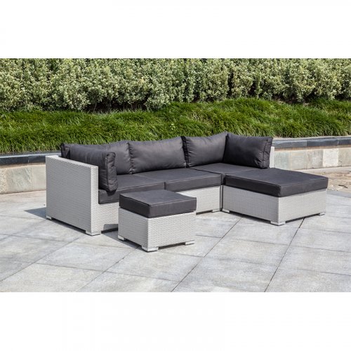 PE rattan table and chair 17021