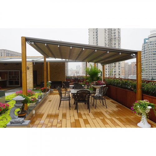 JDZY-8200 Full box chain curved arm canopy