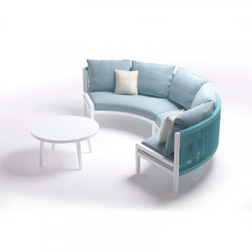 PE ratan table and chairt granada